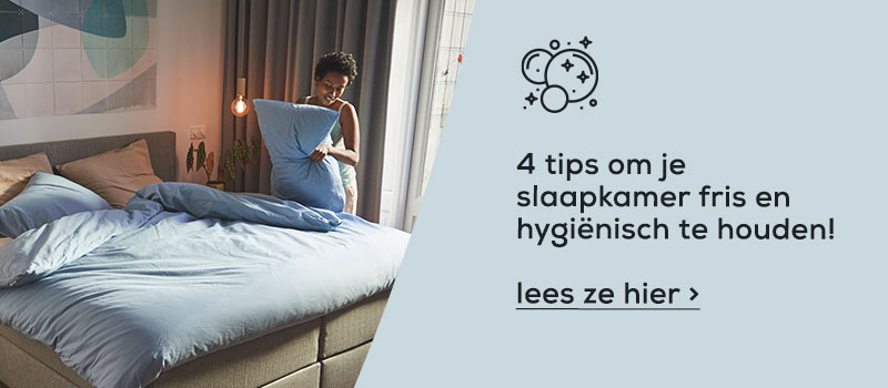 4 tips om je slaapkamer fris te houden | Swiss Sense