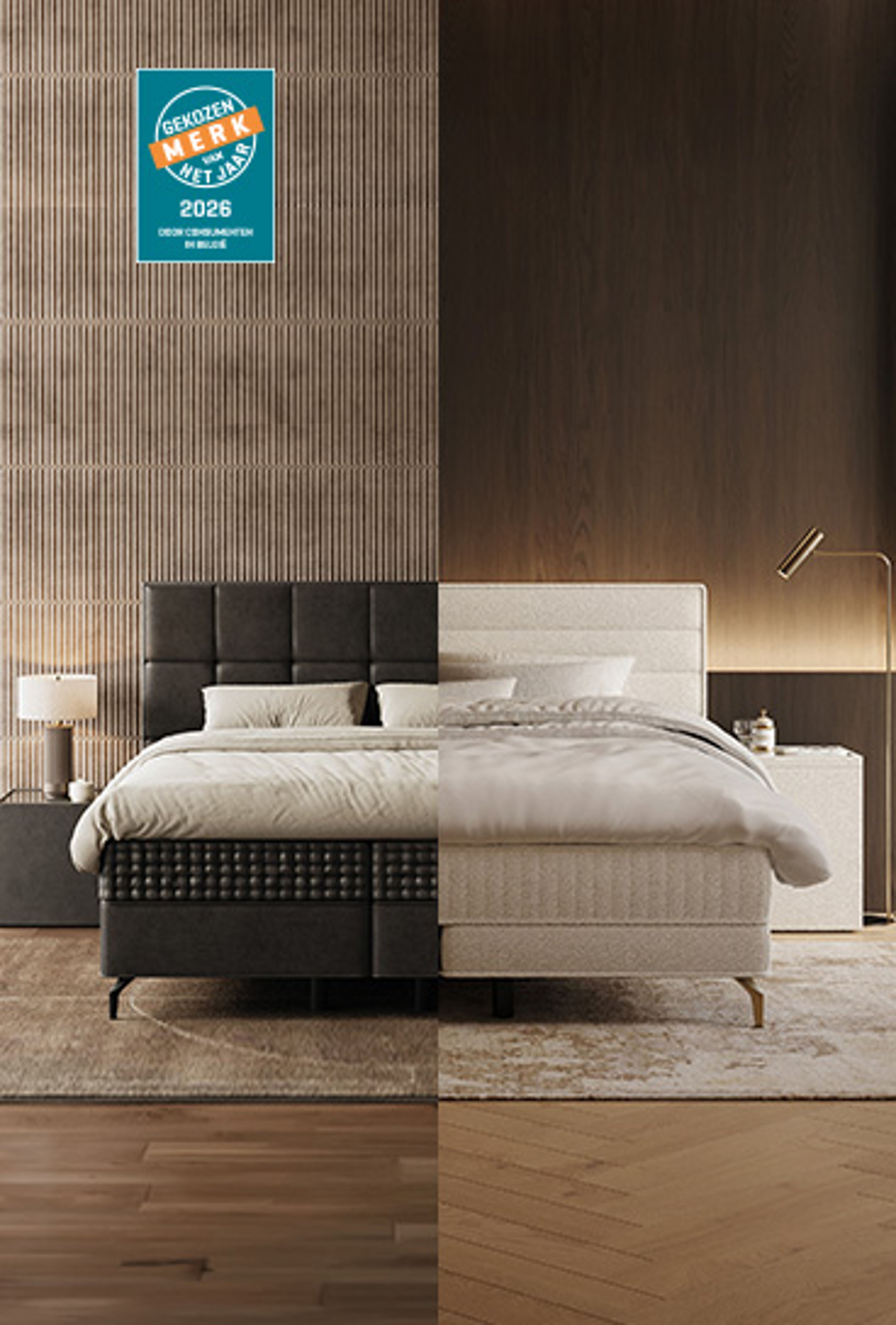 Stel jouw boxspring samen