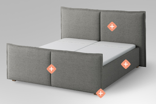 Stel jouw bed samen