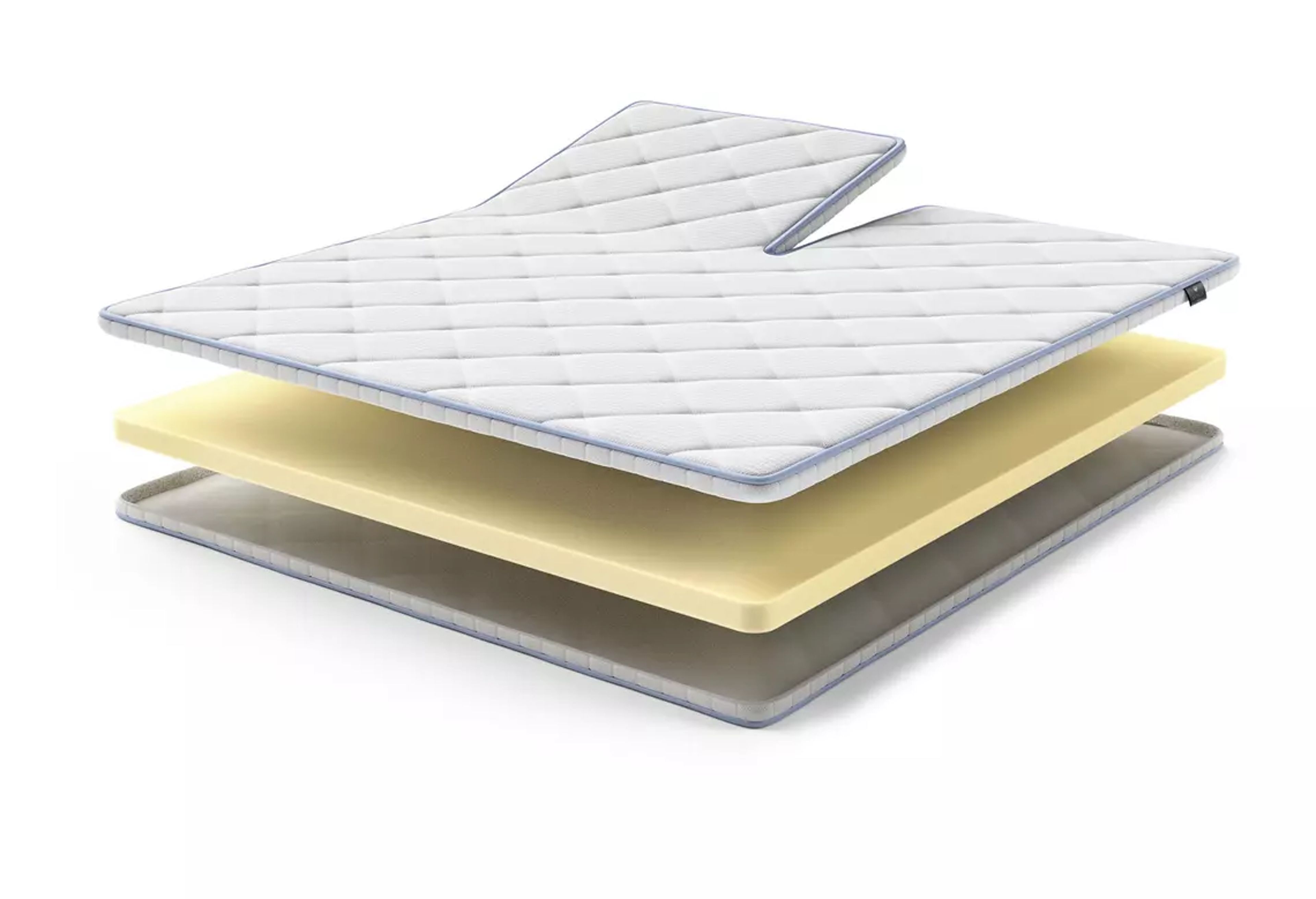Zeer veerkrachtige kern met uitstekende ventilatie