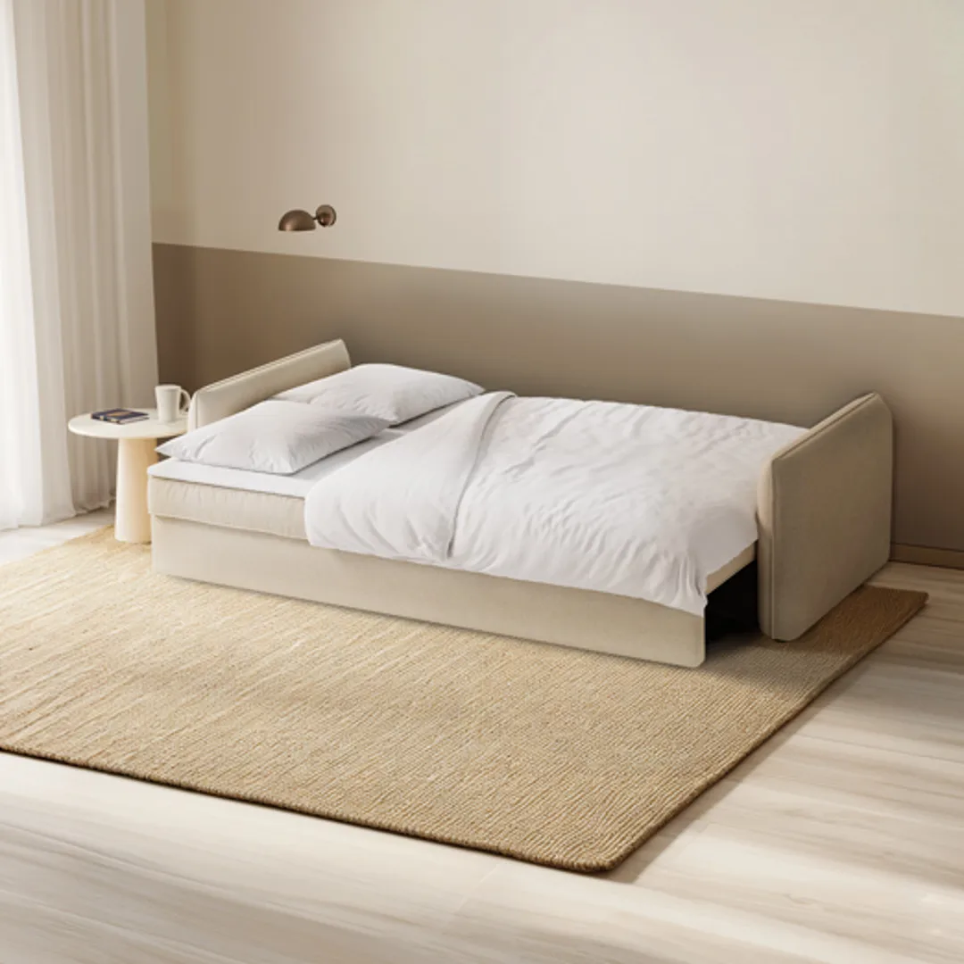 Van bank naar bed